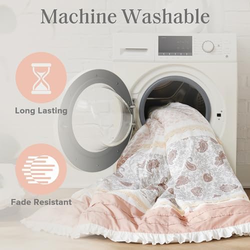 🛏️【Limited-time Special Offer】Madison Park Dawn Pure Cotton Comfort Bedding Set of 9 Items 💎