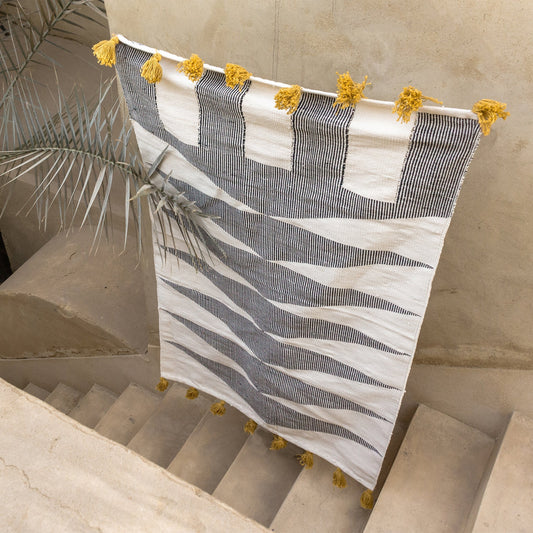 Gray Rug - Washable Cotton